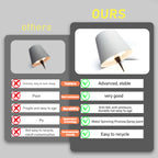 Desk Lamps Bottle Lamp for Liquor & Wine Bottles, Bottle Top Light,Rechargeable 3-Tone Touch-Dimmable White
